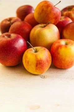 Fresh apples Stock Photos