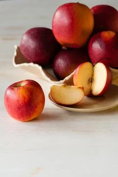 Fresh apples Stock Photos