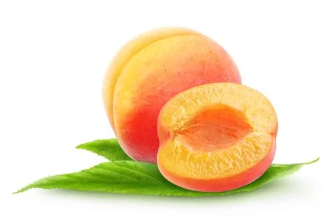 Fresh apricots Stock Photos