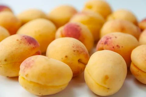 Fresh apricots Stock Photos