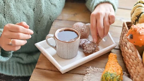 Fresh aromatic coffee Stock Footage 118219835