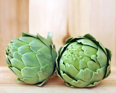 Fresh artichokes Stock Photos