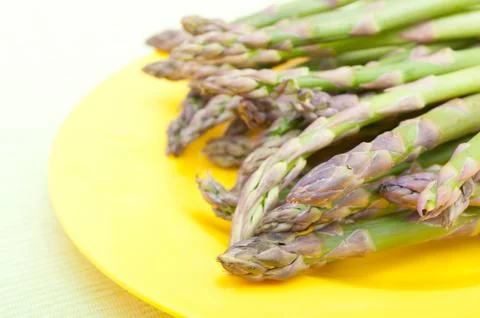 Fresh asparagus Stockfoto's