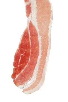 Fresh bacon slice Stock Photos
