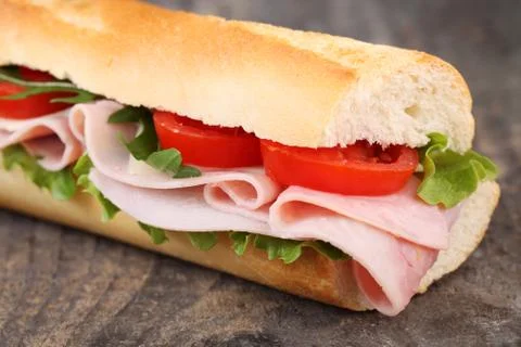 Fresh baguette Stock Photos