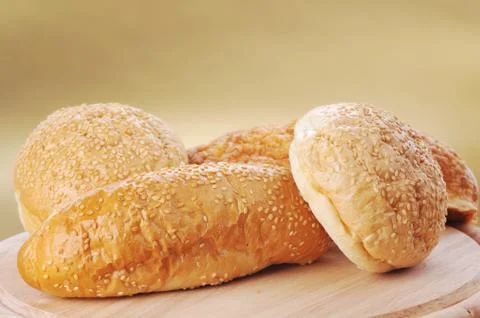 Fresh baked bread Stock Photos
