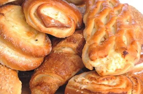 Fresh baked bread Foto stock