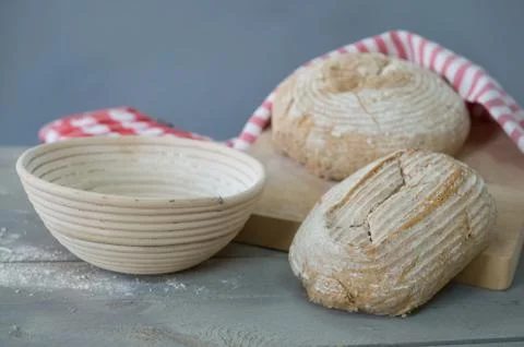 Fresh baked bread Foto stock