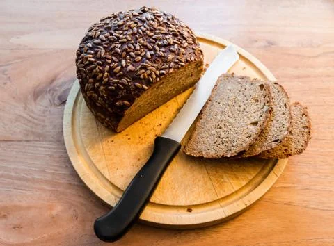 Fresh baked bread Stock Photos