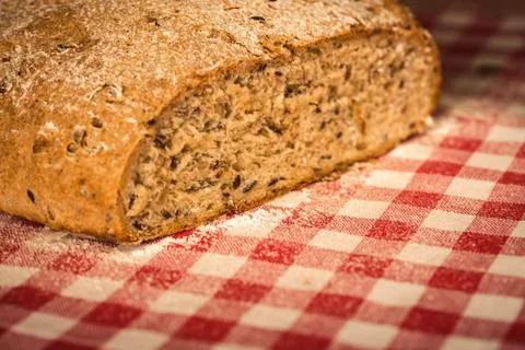 Fresh baked bread Stock Photos