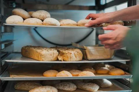 Fresh Baked Bread Stock Photos