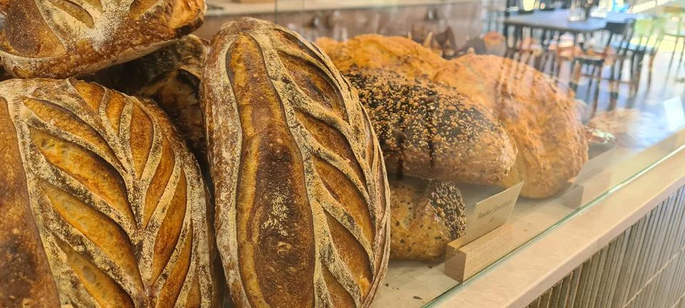 Fresh baked Bread Stock Photos