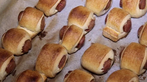 Fresh Baked Pastry Stock Footage 74712089
