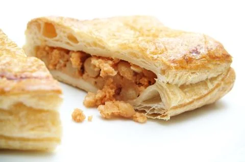 Fresh baked pie Stock Photos