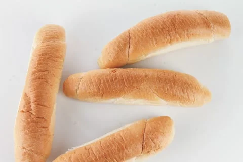 Fresh baked rolls Stock Footage 271372024