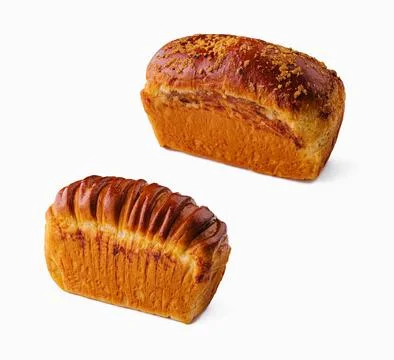 Fresh baking sweet bread Stock Photos