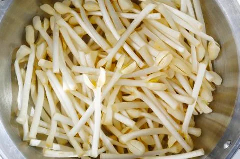 Fresh bean sprout Stock Photos