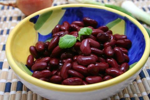 Fresh beans Stock Photos