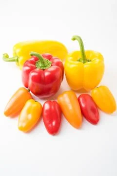 Fresh beautiful pepper Stock Photos
