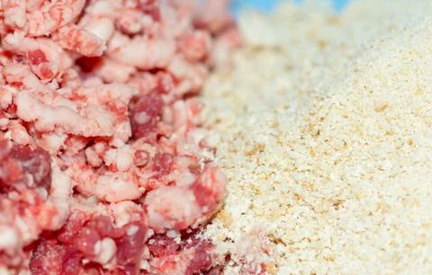 Fresh beef mince Stock Photos