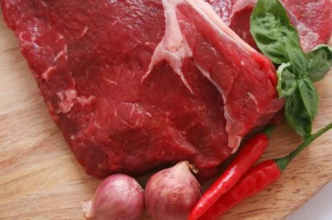 Fresh beef Foto stock