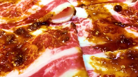 Fresh beef video clip Stock Footage 308636680