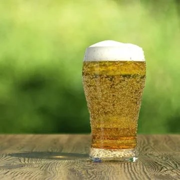 Fresh beer Stock Illustration