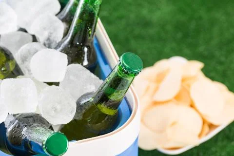 Fresh beer Foto stock