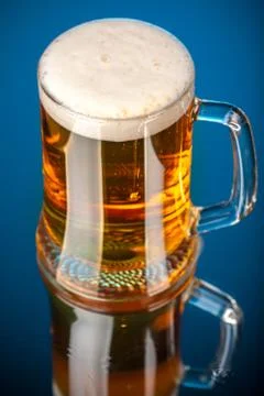 Fresh beer Stock Photos