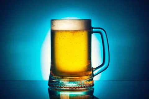 Fresh beer Stock Photos