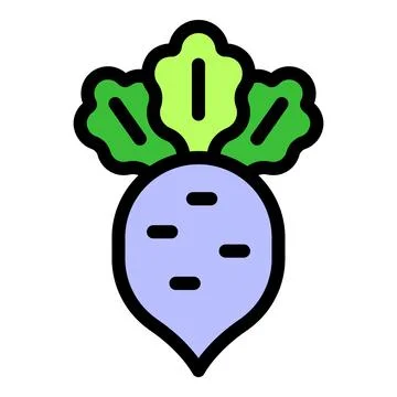 Fresh beetroot with green leaves growing in garden Stock Illustration