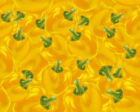 Fresh bell pepper Stock Photos