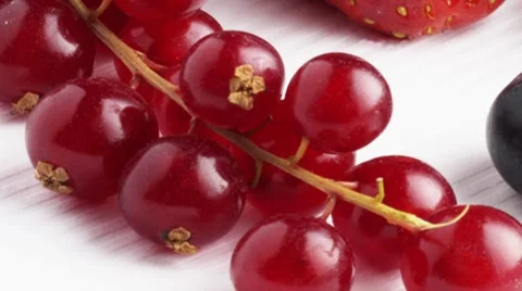Fresh berries Stock Footage 8574177