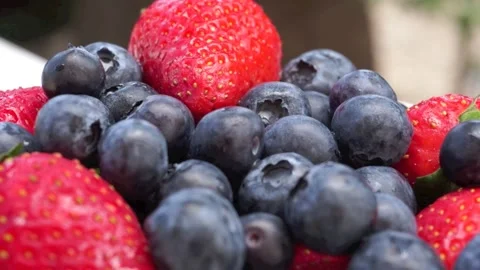 Fresh berries Stock Footage 131158795