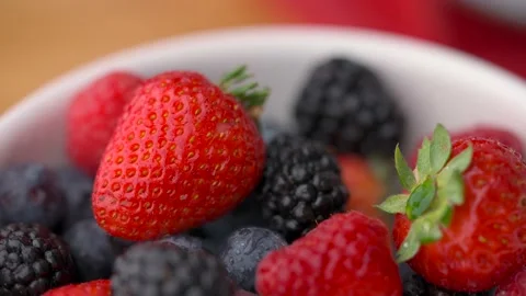 Fresh berries image for backgound Stock Footage 183262071
