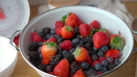 Fresh berries image for backgound Stock Footage 183264776