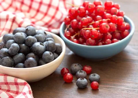 Fresh berries Stock Photos