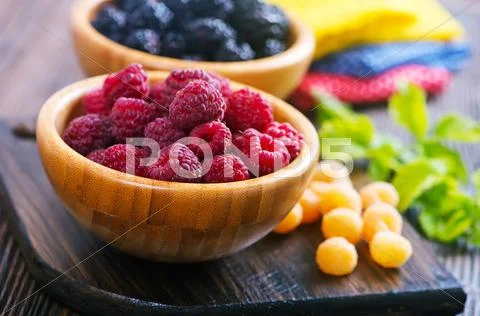 Fresh berries Stock Photos