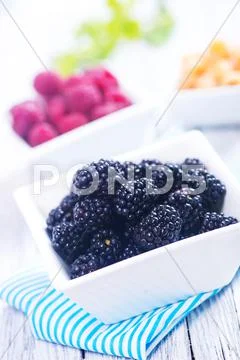 Fresh berries Stock Photos