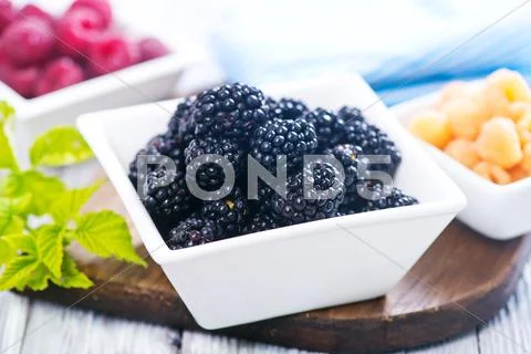 Fresh berries Stock Photos