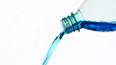 Fresh blue water Stock Footage 8635736