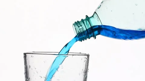 Fresh blue water Stock Footage 8682452
