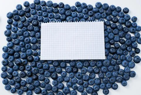 Fresh blueberries background Stock Photos