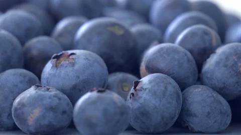 Fresh Blueberries, Fruit Background Stock Footage 232854690
