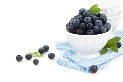 Fresh blueberries. Stock Photos