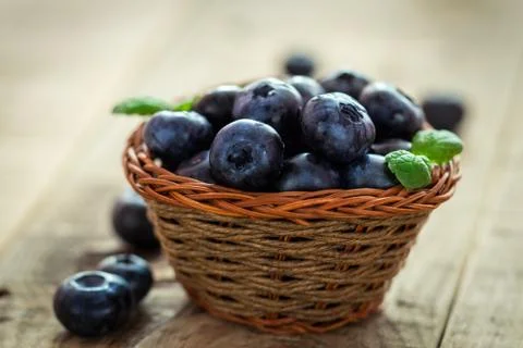 Fresh Blueberries  Foto stock