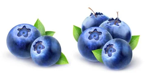 Fresh blueberries Stock Photos