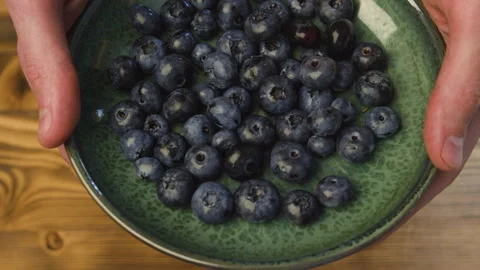 Fresh blueberry. Stock Footage 248320747