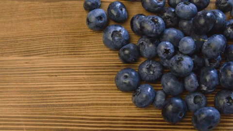 Fresh blueberry. Stock Footage 248321373