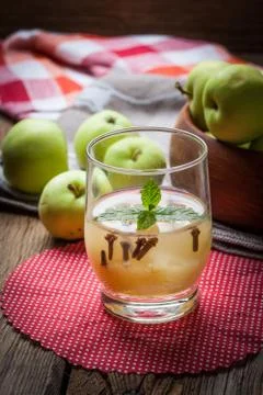 Fresh boiled compote. Stock Photos